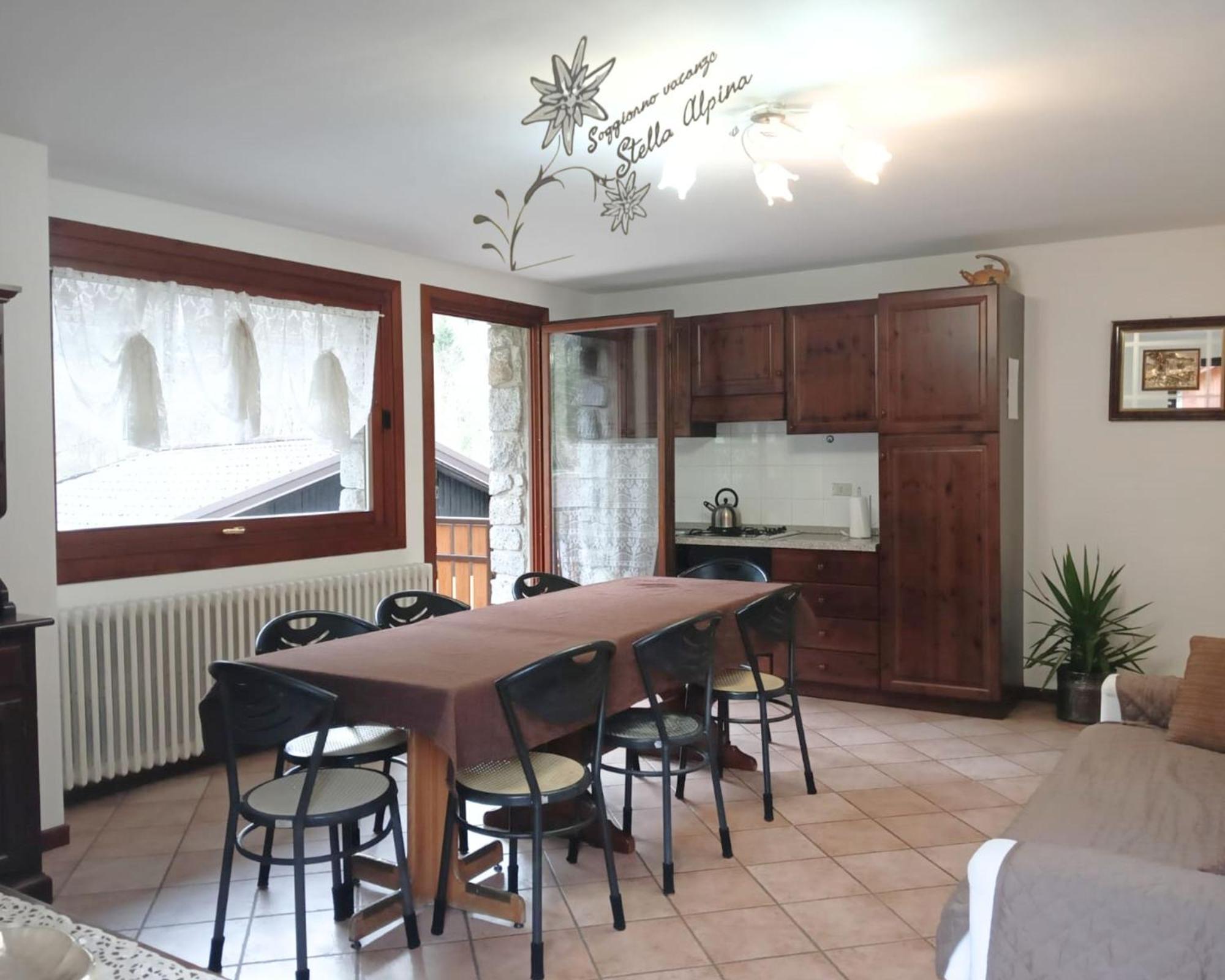 Soggiorno Vacanze Stella Alpina Temù Værelse billede