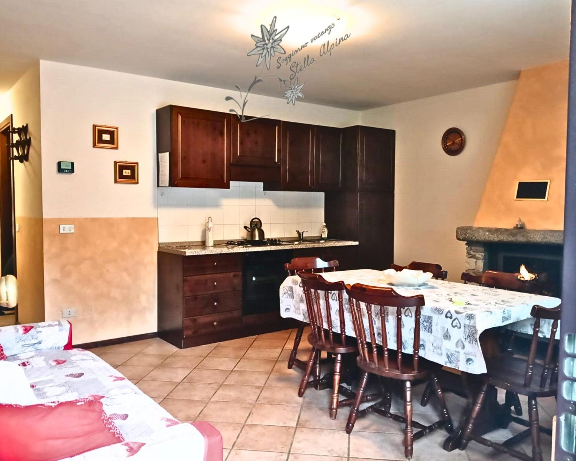 Soggiorno Vacanze Stella Alpina Temù Værelse billede