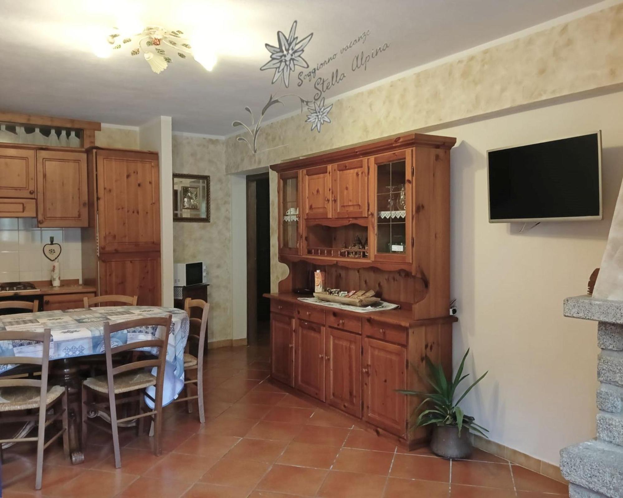 Soggiorno Vacanze Stella Alpina Temù Værelse billede